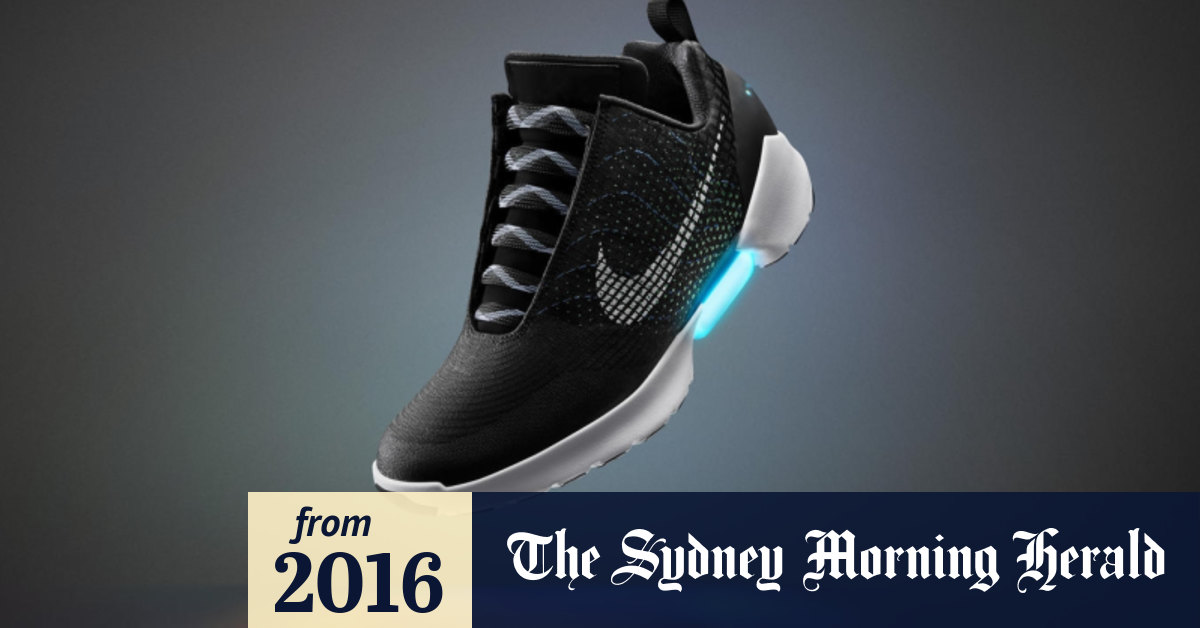 Nike unveils shoes with self tightening laces and you can actually buy them this time